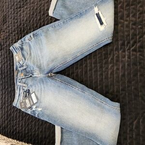 Brand new silver boyfriend jeans